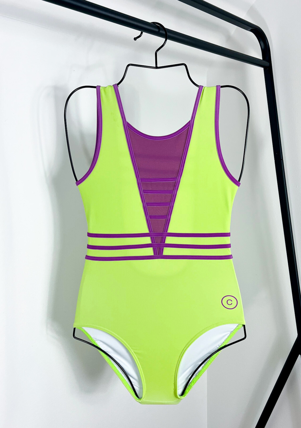 Electric Lime Leotard