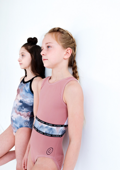 New Year Mini Collection: Pink Double Belted Leotard