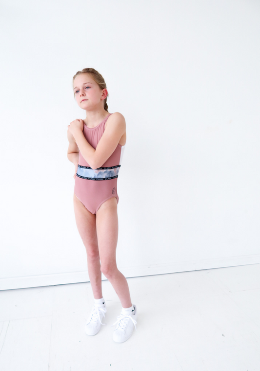 New Year Mini Collection: Pink Double Belted Leotard