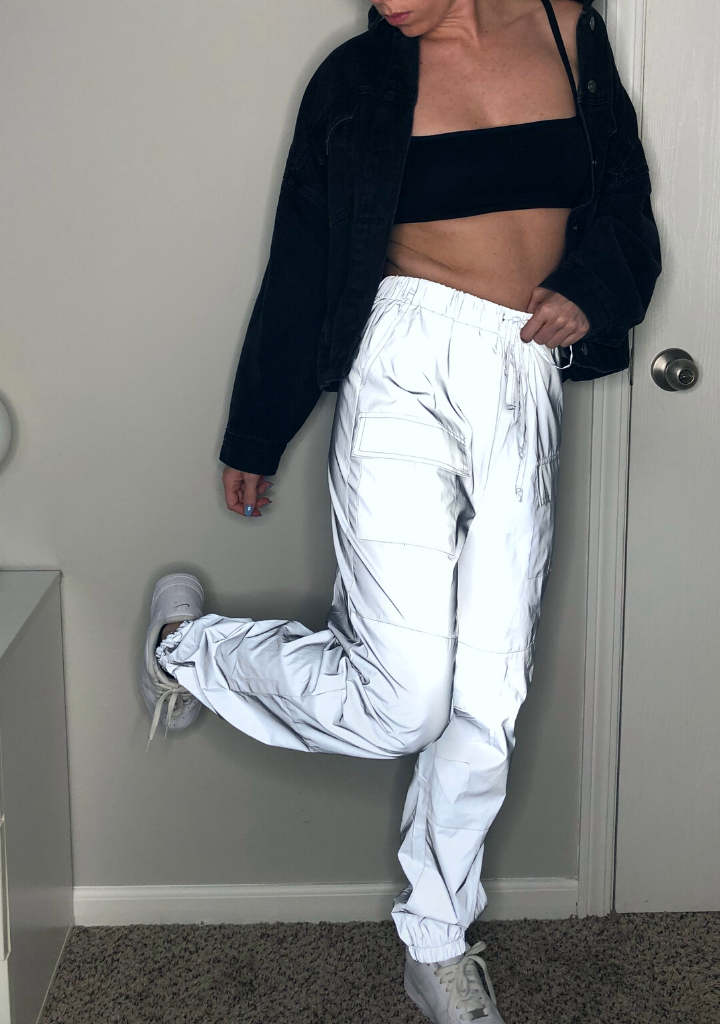 White Cargo Pants Mid Rise | You + All